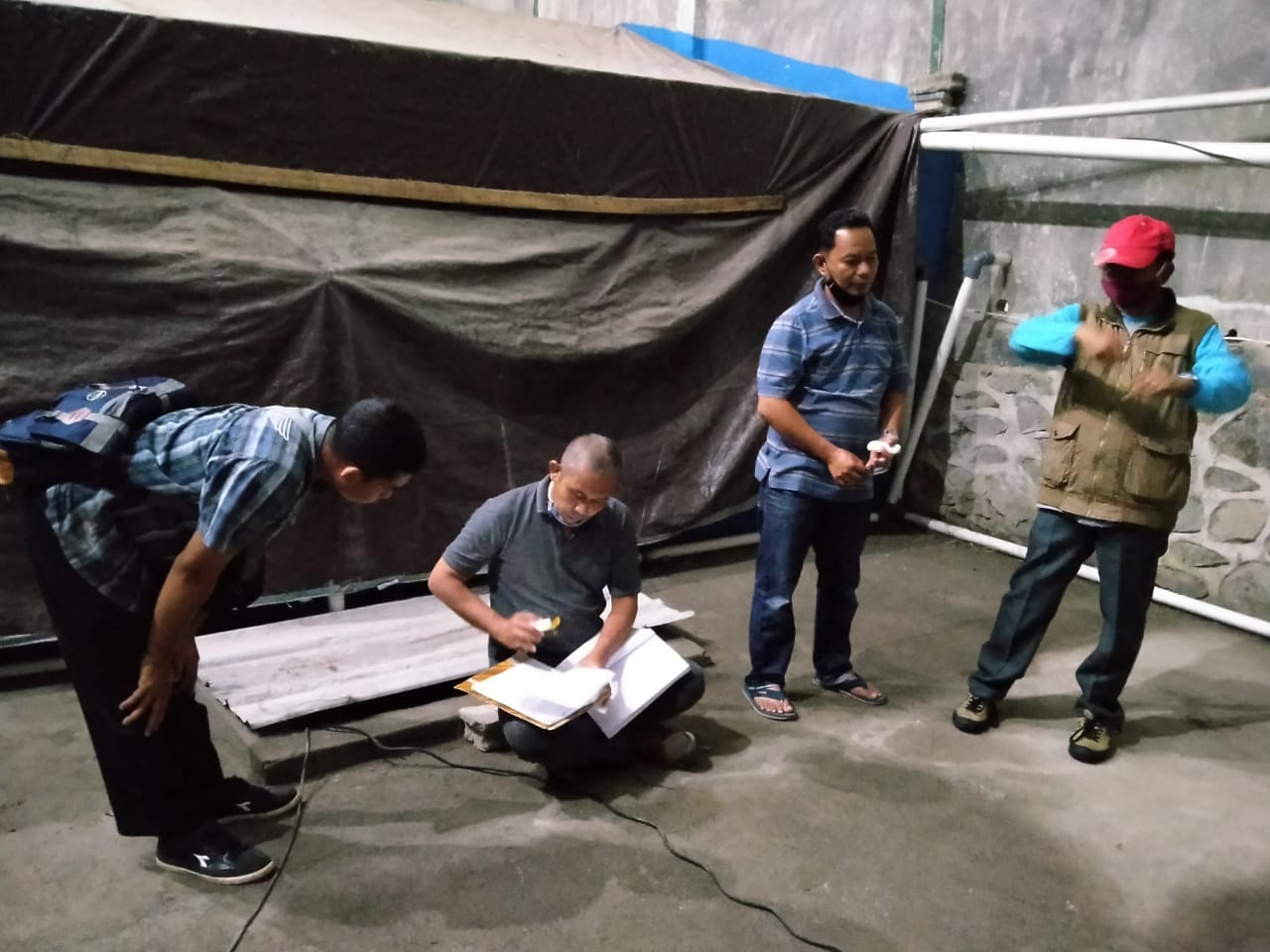 Pengecekan sumur bor 1